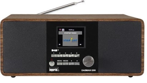 Radio imperial DABMAN i200 Internet/DAB+/DAB/UKW holzoptik