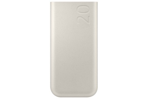 Samsung EB-P4520XUEGEU bank mocy 20000 mAh Beżowy Samsung EB-P4520XUEGEU bank mocy 20000 mAh Beżowy