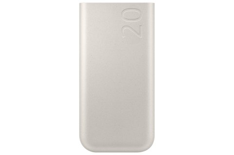 Samsung EB-P4520XUEGEU bank mocy 20000 mAh Beżowy Samsung EB-P4520XUEGEU bank mocy 20000 mAh Beżowy