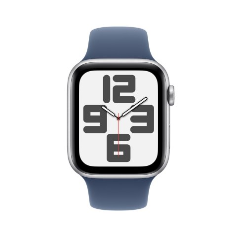 Apple Watch SE GPS 44mm Silver Aluminium Case Sport Band Apple Watch SE GPS 44mm Silver Aluminium Case Sport Band