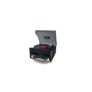 Muse MT112W obrotowy talerz gramofonu Gramofon z napędem pasowym Brązowy Automatyczny