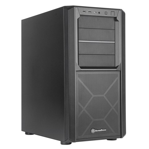 Obudowa SilverStone SST-SED1-B Seta D1 Midi-Tower - juodas Obudowa SilverStone SST-SED1-B Seta D1 Midi-Tower - juodas