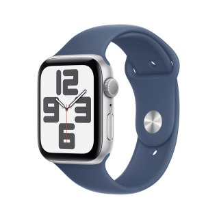 Apple Watch SE GPS 44mm Srebrny Aluminium z Denim Band