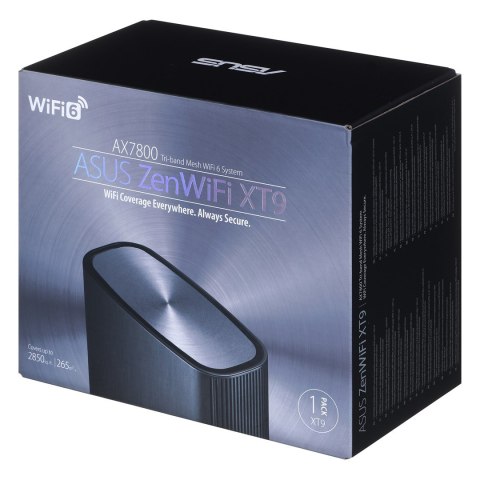 ROUTER ASUS ZENWIFI XT9 (1PAK) - CZARNY ROUTER ASUS ZENWIFI XT9 (1PAK) - CZARNY