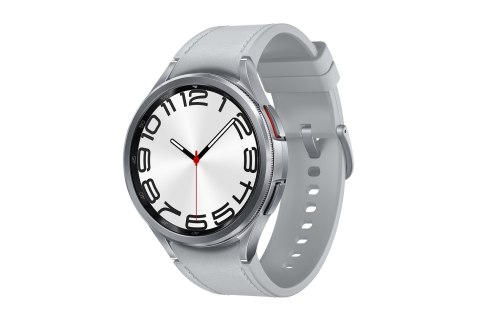 Samsung Galaxy Watch6 Classic 47 mm Cyfrowy Ekran dotykowy Srebrny Samsung Galaxy Watch6 Classic 47 mm Cyfrowy Ekran dotykowy Srebrny