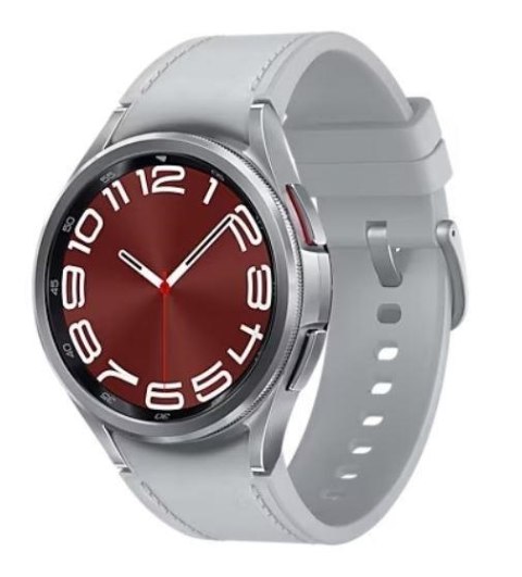 Samsung Galaxy Watch6 Classic 47 mm Cyfrowy Ekran dotykowy Srebrny Samsung Galaxy Watch6 Classic 47 mm Cyfrowy Ekran dotykowy Srebrny