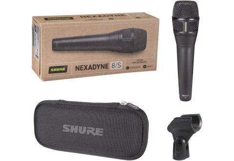 Shure Nexadyne™ 8/S - mikrofon dynamiczny, superkardioidalny ze złączem XLR, czarny