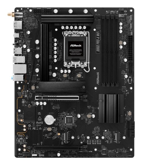 Asrock B860 Pro-A WiFi Intel B860 LGA 1851 (Socket V1) ATX Asrock B860 Pro-A WiFi Intel B860 LGA 1851 (Socket V1) ATX