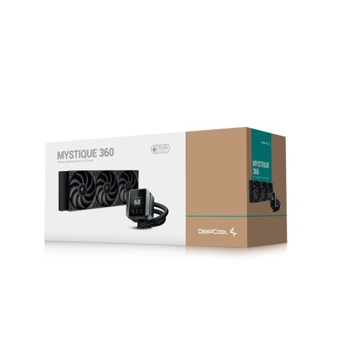 DeepCool MYSTIQUE 360 Procesor Chłodnica cieczy all-in-one 12 cm Czarny 1 szt.