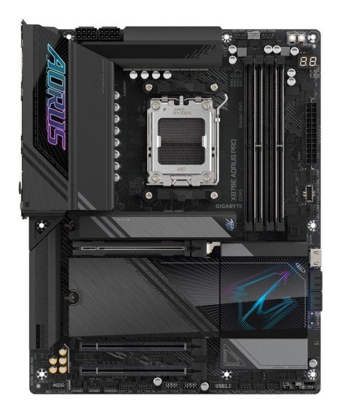 GIGABYTE X870E AORUS PRO płyta główna AMD X870E Gniazdo AM5 ATX GIGABYTE X870E AORUS PRO płyta główna AMD X870E Gniazdo AM5 ATX