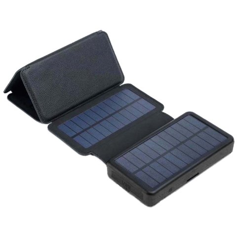 Panel solarny składany PowerNeed ES20000B 9W 20000mAh z POWER BANKIEM PV 9W 20000MAH LI-POLY 2X USB 2A CZARNY Panel solarny składany PowerNeed ES20000B 9W 20000mAh z POWER BANKIEM PV 9W 20000MAH LI-POLY 2X USB 2A CZARNY