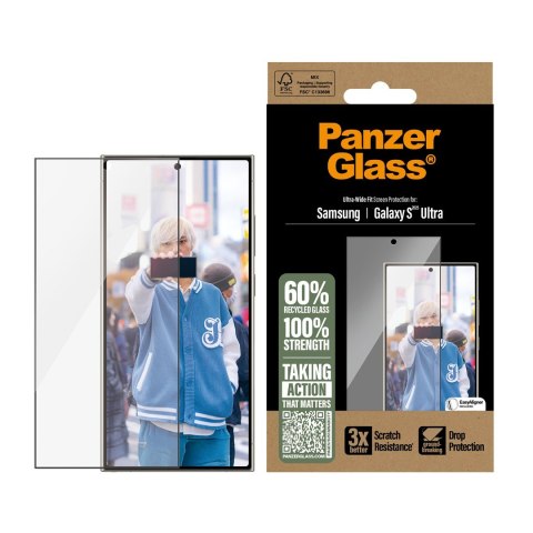 PanzerGlass Ultra Wide Fit Przezroczysta ochrona ekranu Samsung 1 szt. PanzerGlass Ultra Wide Fit Przezroczysta ochrona ekranu Samsung 1 szt.