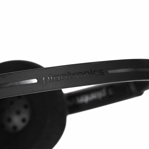 Słuchawki Poly Blackwire 3220 Stereo Wired Headset, USB-C, USB-C/A Adapter (Bulk), Black