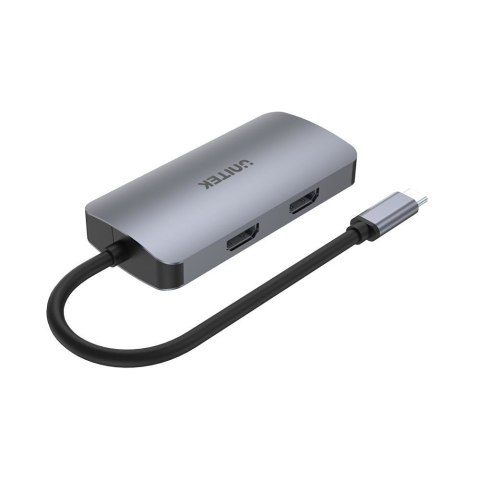 UNITEK HUB USB-C 1XUSB 3.1 GEN1 VGA 2XHDMI PD MST UNITEK HUB USB-C 1XUSB 3.1 GEN1 VGA 2XHDMI PD MST
