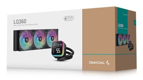 DeepCool LQ360 Procesor Zestaw do chłodzenia płynami 12 cm Czarny 1 szt.
