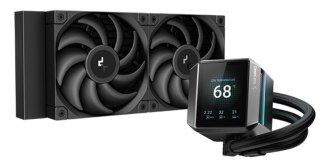 DeepCool MYSTIQUE 240 Procesor Chłodnica cieczy all-in-one 12 cm Czarny 1 szt.