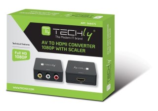 Konwerter AV Composite video i audio 3x RCA na HDMI 1080p