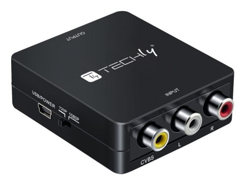Konwerter AV Composite video i audio 3x RCA na HDMI 1080p