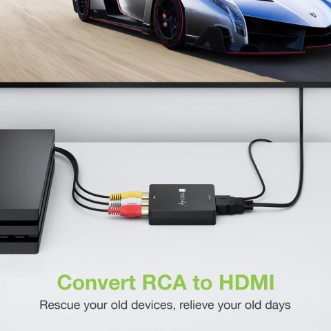 Konwerter AV Composite video i audio 3x RCA na HDMI 1080p