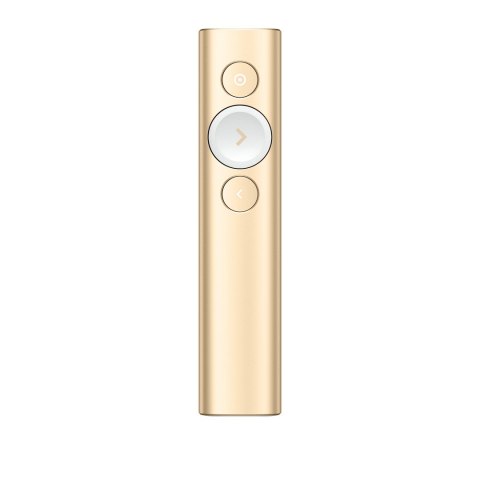 Logitech Spotlight pilot bezprzewodowy Bluetooth/RF Złoto Logitech Spotlight pilot bezprzewodowy Bluetooth/RF Złoto