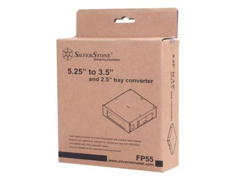 Silverstone FP55 Czarny Silverstone FP55 Czarny