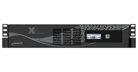 Zasilacz awaryjny UPS X4 1000 RM Plus, 1000VA, 600W, 8x C13, 2x FR/Schuko