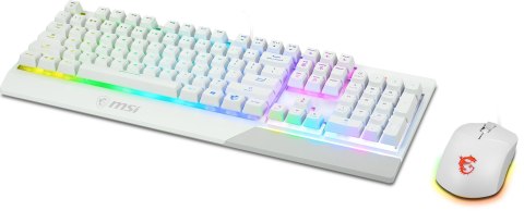 Zestaw klawiatura + mysz MSI VIGOR GK30 COMBO White Zestaw klawiatura + mysz MSI VIGOR GK30 COMBO White