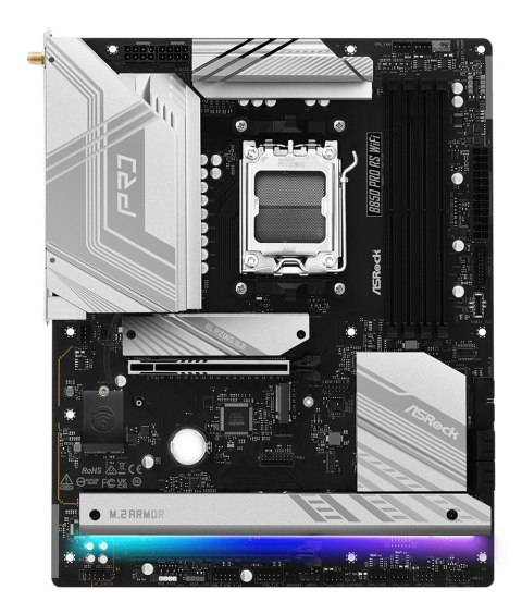 Asrock B850 Pro RS WiFi AMD B850 Gniazdo AM5 ATX Asrock B850 Pro RS WiFi AMD B850 Gniazdo AM5 ATX
