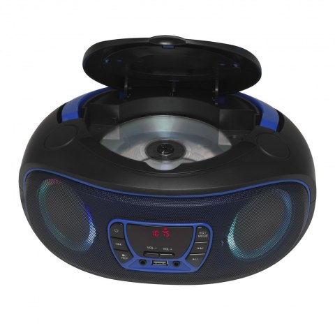 Denver TCL-212BT BLUE odtwarzacz cd Przenośny odtwarzacz CD Czarny, Niebieski Denver TCL-212BT BLUE odtwarzacz cd Przenośny odtwarzacz CD Czarny, Niebieski