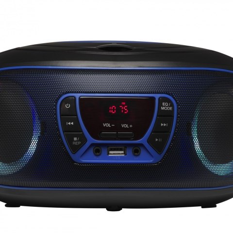 Denver TCL-212BT BLUE odtwarzacz cd Przenośny odtwarzacz CD Czarny, Niebieski Denver TCL-212BT BLUE odtwarzacz cd Przenośny odtwarzacz CD Czarny, Niebieski