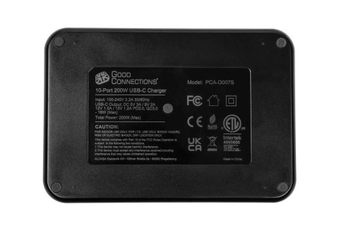 Dobre połączenia USB-Desktop-Schnellladestation 200W 10Port Dobre połączenia USB-Desktop-Schnellladestation 200W 10Port