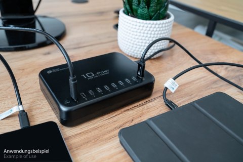Dobre połączenia USB-Desktop-Schnellladestation 200W 10Port Dobre połączenia USB-Desktop-Schnellladestation 200W 10Port