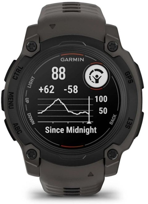 Garmin Instinct E 2,18 cm (0.86") MIP 40 mm Cyfrowy 166 x 166 px Czarny GPS Garmin Instinct E 2,18 cm (0.86") MIP 40 mm Cyfrowy 166 x 166 px Czarny GPS