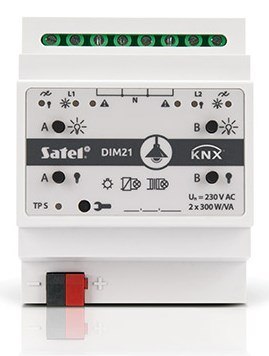 SATEL KNX 2-kanałowy aktor ściemniający KNX-DIM21