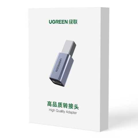 Ugreen adapter przejściówka USB Typ C-USB Typ B (szary)