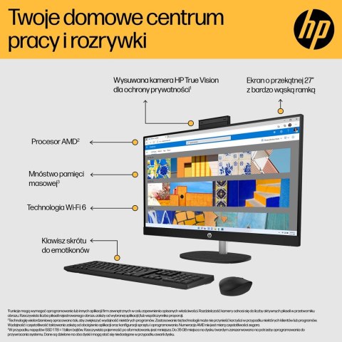 HP 27-cr0232nw AIO Ryzen 5 7520U 27.0"FHD IPS AG 300nits 16GB DDR5 SSD512 Radeon 610M LAN Win11 2Y Shell White HP 27-cr0232nw AIO Ryzen 5 7520U 27.0"FHD IPS AG 300nits 16GB DDR5 SSD512 Radeon 610M LAN Win11 2Y Shell White