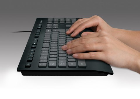 Logitech K280E Pro f/ Business klawiatura USB QWERTY Amerykański międzynarodowy Czarny Logitech K280E Pro f/ Business klawiatura USB QWERTY Amerykański międzynarodowy Czarny