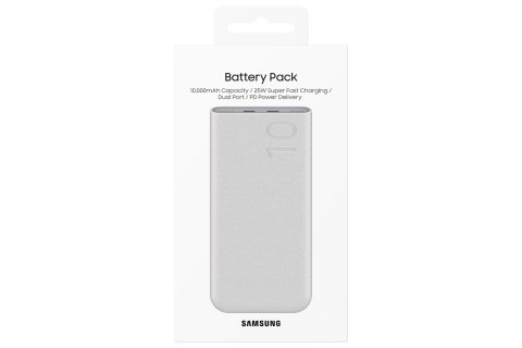 Samsung EB-P3400XUE Litowo-jonowa (Li-Ion) 10000 mAh Beżowy