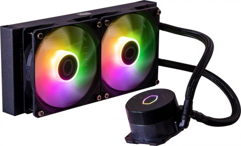 COOLER MASTER CHŁODZENIE WODNE CPU MASTERLIQUID 240L CORE ARGB MLW-D24M-A18PZ-R1 COOLER MASTER CHŁODZENIE WODNE CPU MASTERLIQUID 240L CORE ARGB MLW-D24M-A18PZ-R1
