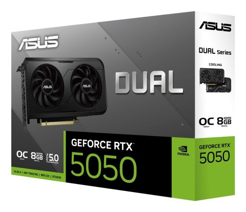 Karta graf. ASUS DUAL RTX 5050 8GB OC Karta graf. ASUS DUAL RTX 5050 8GB OC