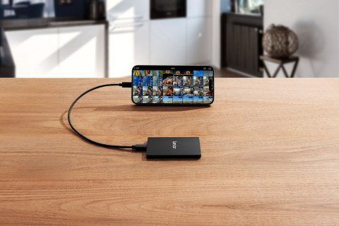 Lexar SL500 1 TB USB Type-C USB 3.2 Gen 2x2 Czarny Lexar SL500 1 TB USB Type-C USB 3.2 Gen 2x2 Czarny