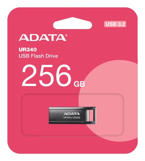 Pamięć USB ADATA UR340 256 GB USB Typu-A 3.2 Gen 1 Czarny