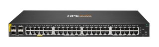 Aruba 6000 48G Class4 PoE 4SFP 370W Zarządzany L3 Gigabit Ethernet (10/100/1000) Obsługa PoE 1U
