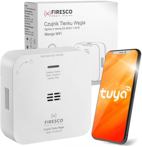 Czujnik czadu z funkcją komunikacji FCO-850 WF