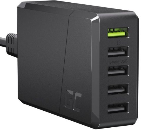 GREEN CELL ŁADOWARKA SIECIOWA CHARGE SOURCE 5 5XUSB 52W QC 3.0