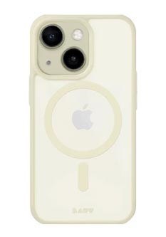 Pokrowiec LAUT HUEX Protect Magsafe Żółty, do Apple iPhone 15 Plus