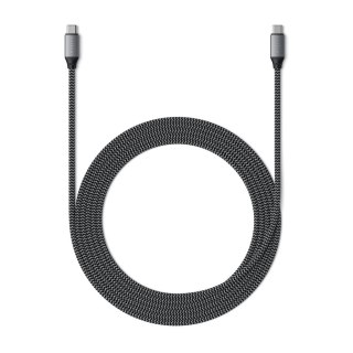 Satechi - kabel USB-C - USB-C 100W 2m (space gray)