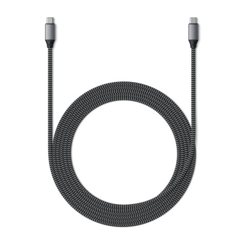 Satechi - kabel USB-C - USB-C 100W 2m (space gray)