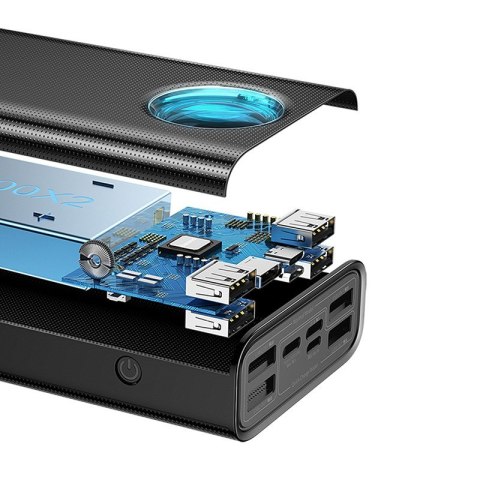BASEUS POWERBANK AMBILIGHT 30000MAH, 4XUSB, USB-C