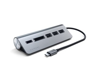 HUB USB Satechi 1x SD 1x Micro SD + 3x USB-A 3.0